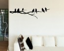 Branch with Birds Wall Decal Vinyl Tree Art Stickers